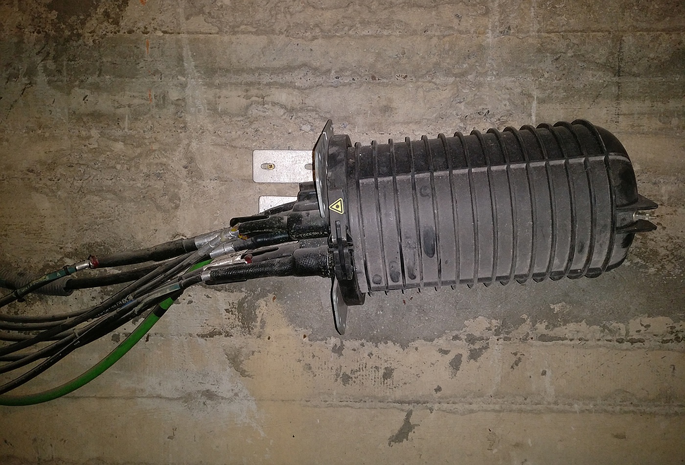Caja de cierre de fibra óptica